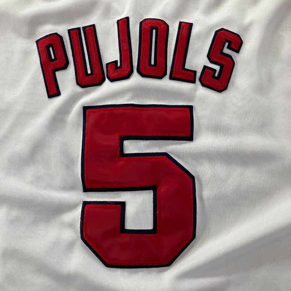 Mitchell & Ness Baseball Jersey Shirt Mens Adult 56 White St. Louis Cardinals - Picture 11 of 12